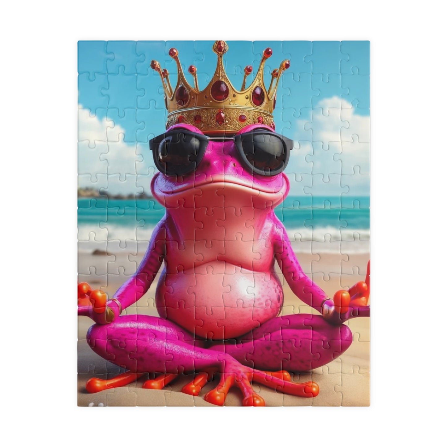 Pink Frog | Puzzle - (110, 252, 520, 1014-piece)