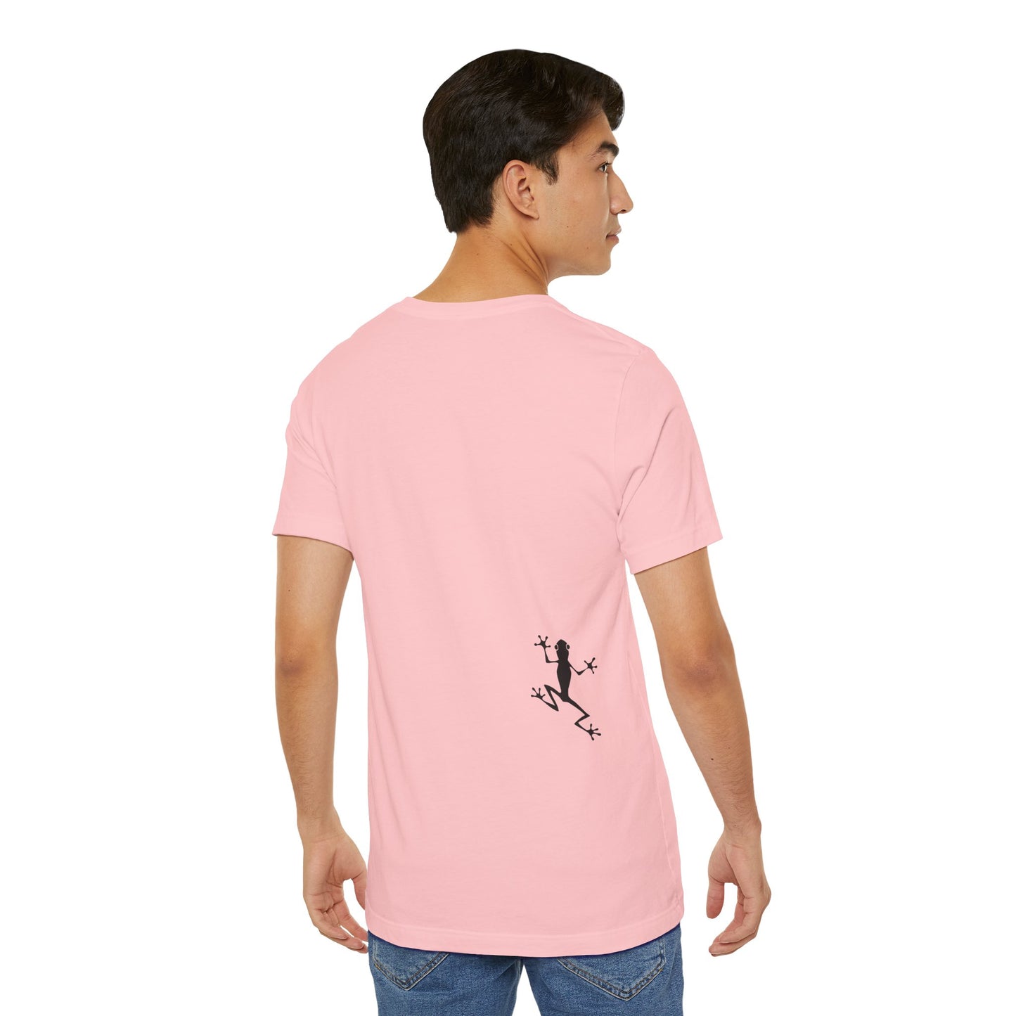 Pink Frog Unisex Jersey Short Sleeve Tee