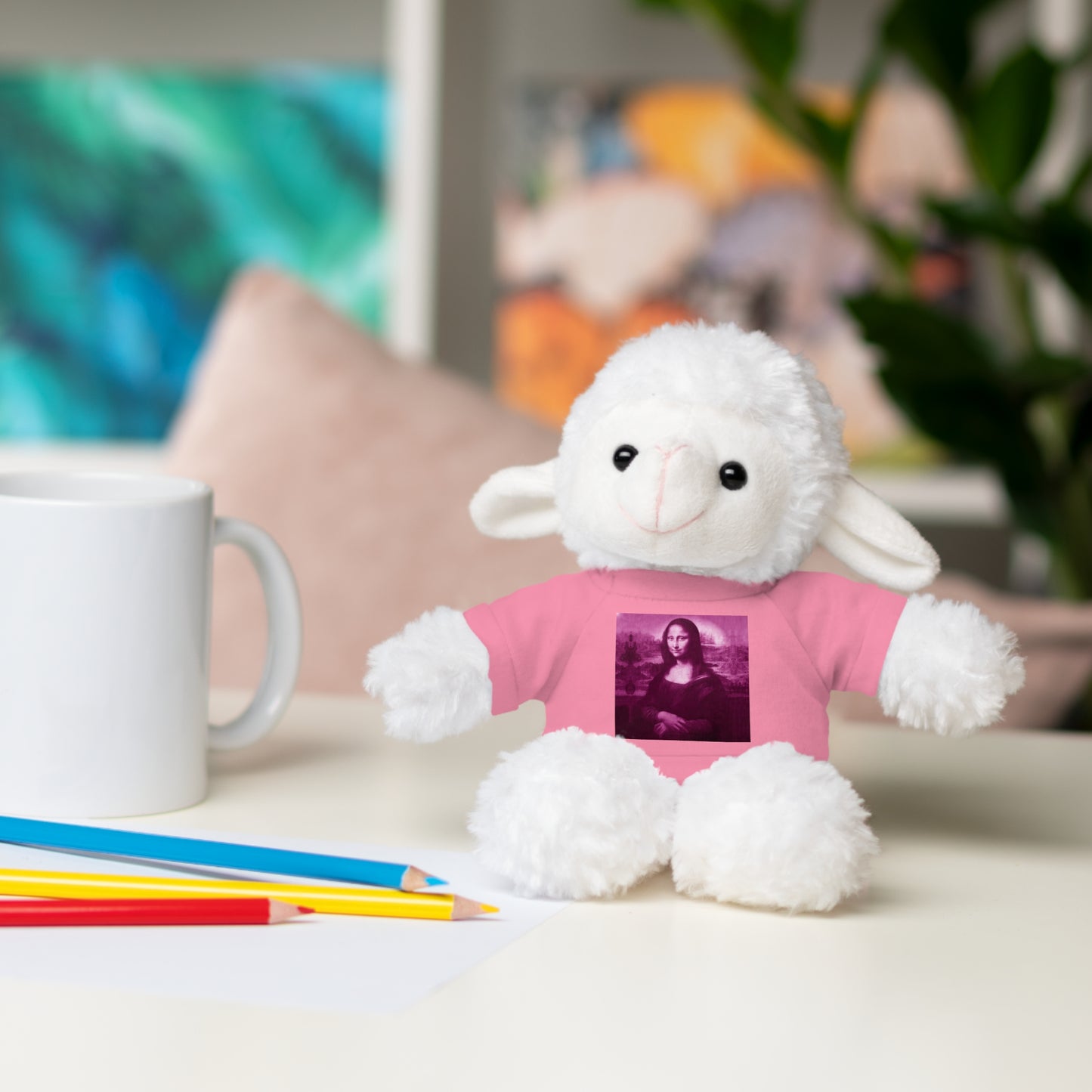 Stuffed Animals with Tee | Pink Frog