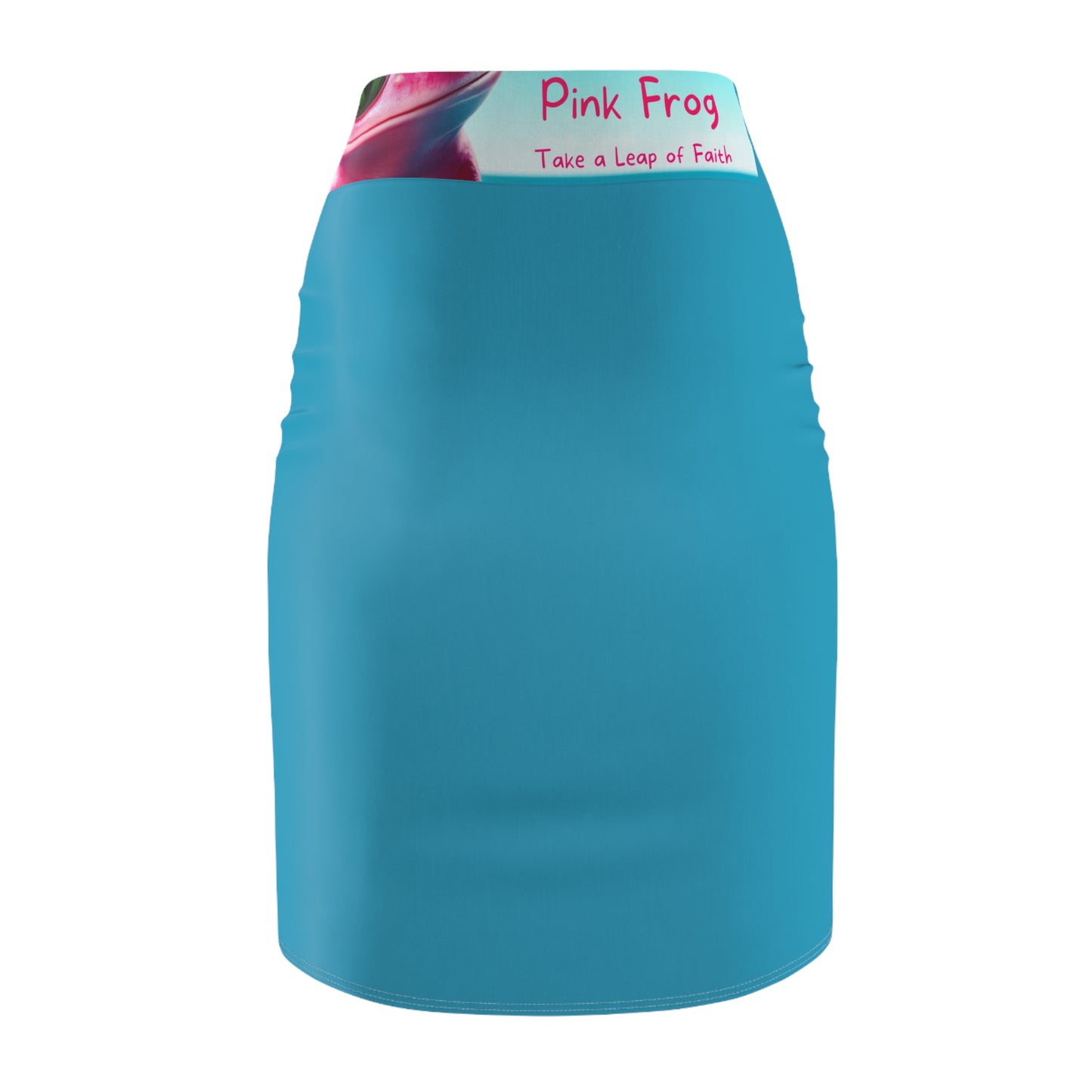 Women's Pencil Skirt - Pink Frog - Cool