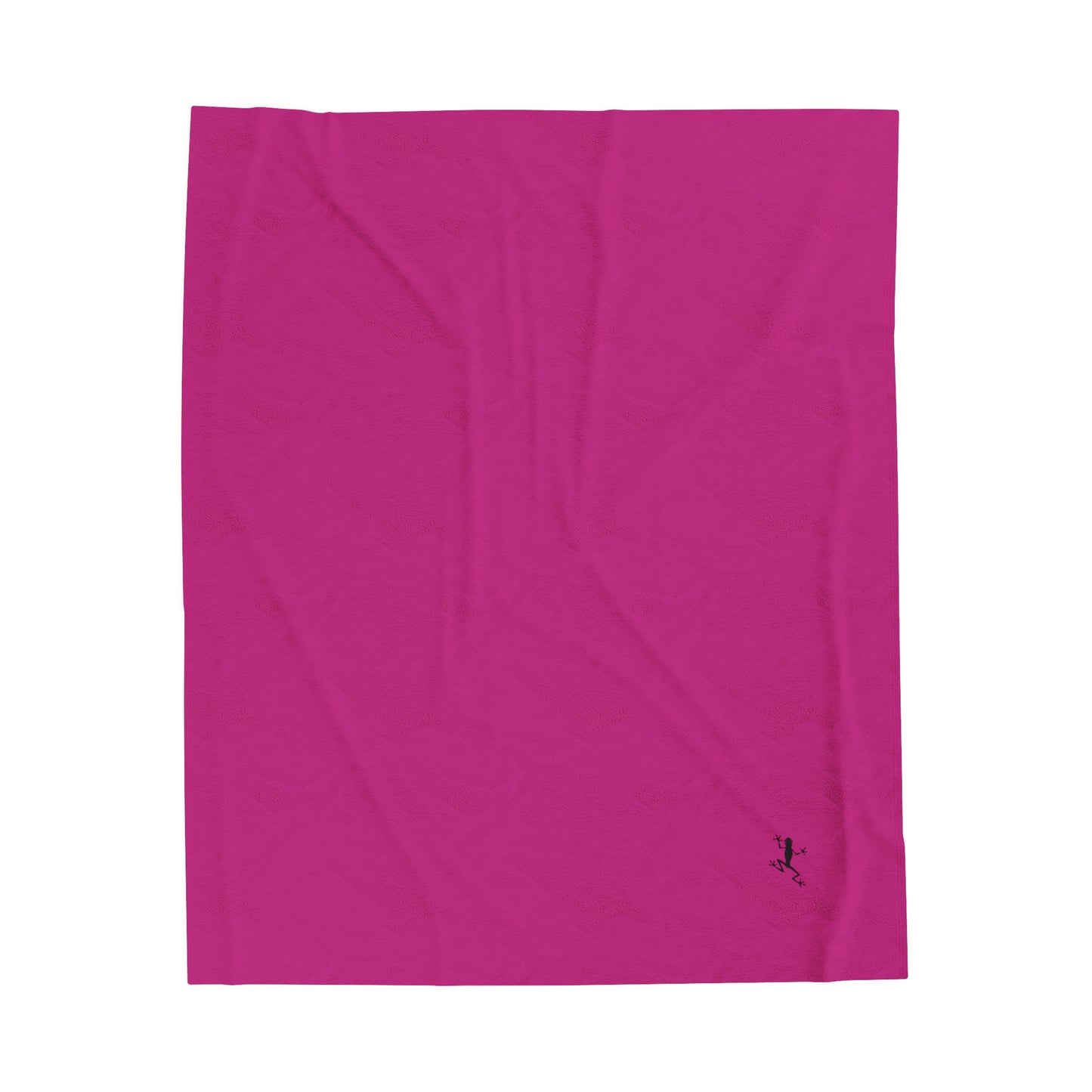 Luxurious Pink Velveteen Plush Blanket for Warmth and Comfort