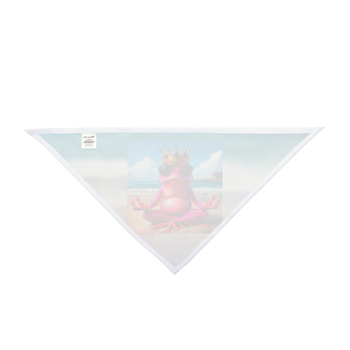 Pet Bandana | Pink Frog - Dogs