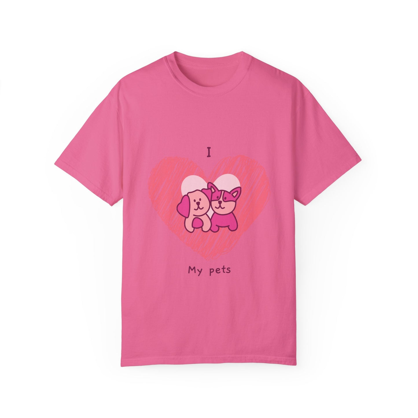 Unisex Garment-Dyed T-shirt | Pink Frog Clothing