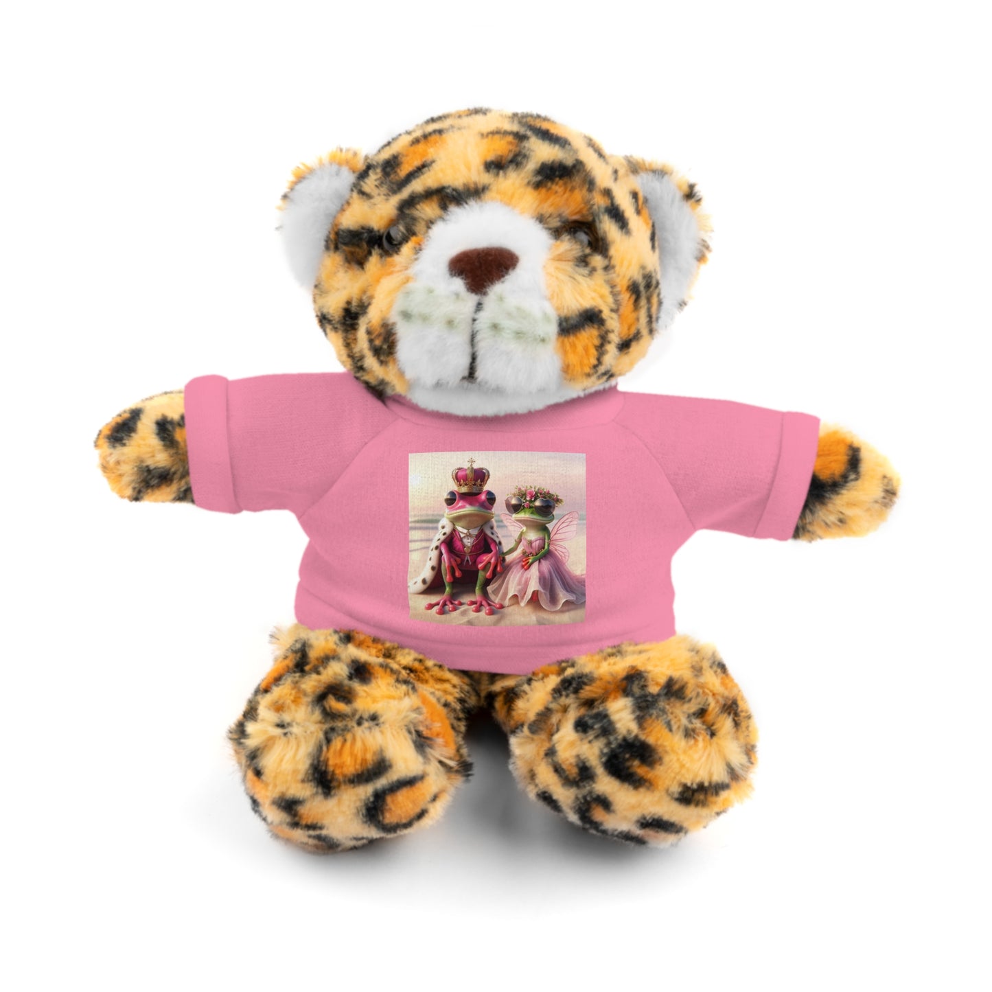 Stuffed Animals with Tee | Pink Frog