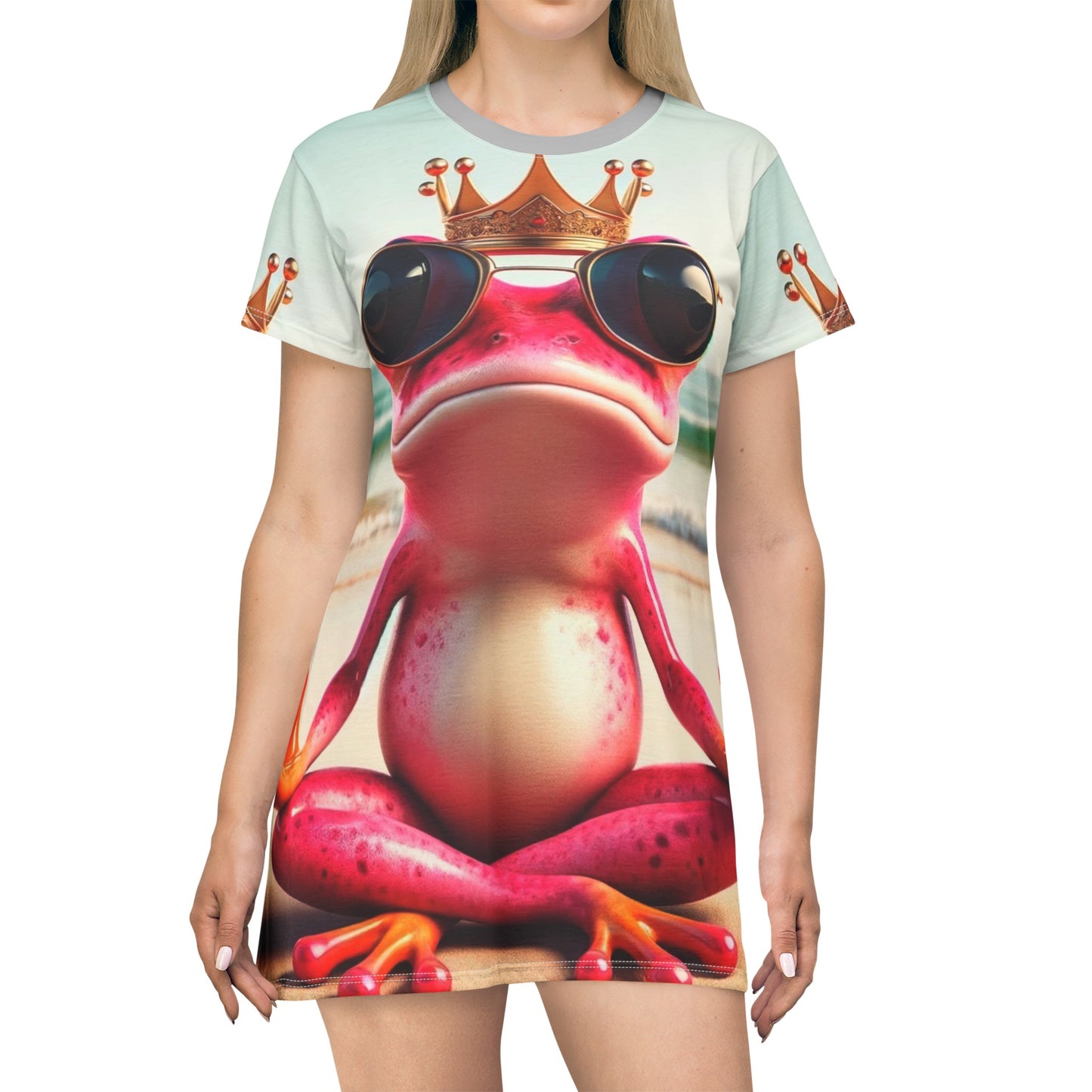 T-Shirt Dress | Pink Frog - King