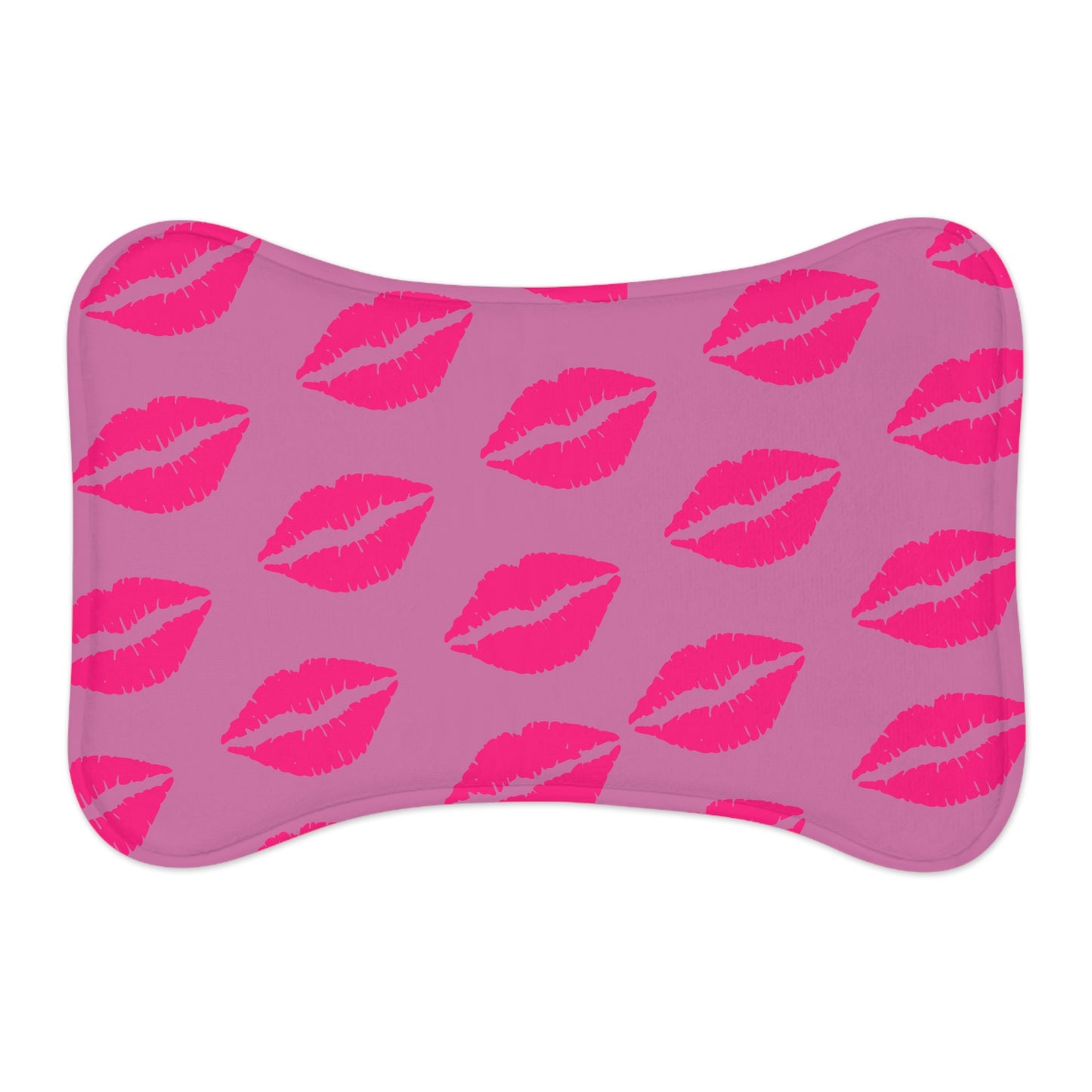 Pink Food Mats | Feeding Mat For Cats & Dogs