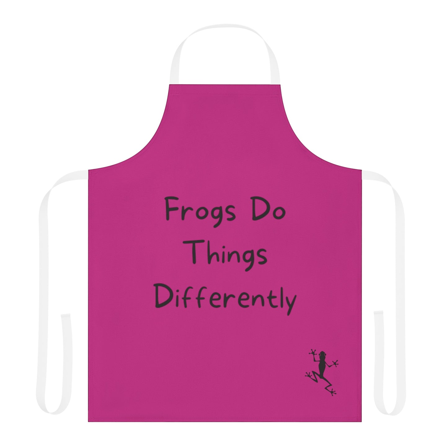 Pink Frog Apron - 5-Color Straps