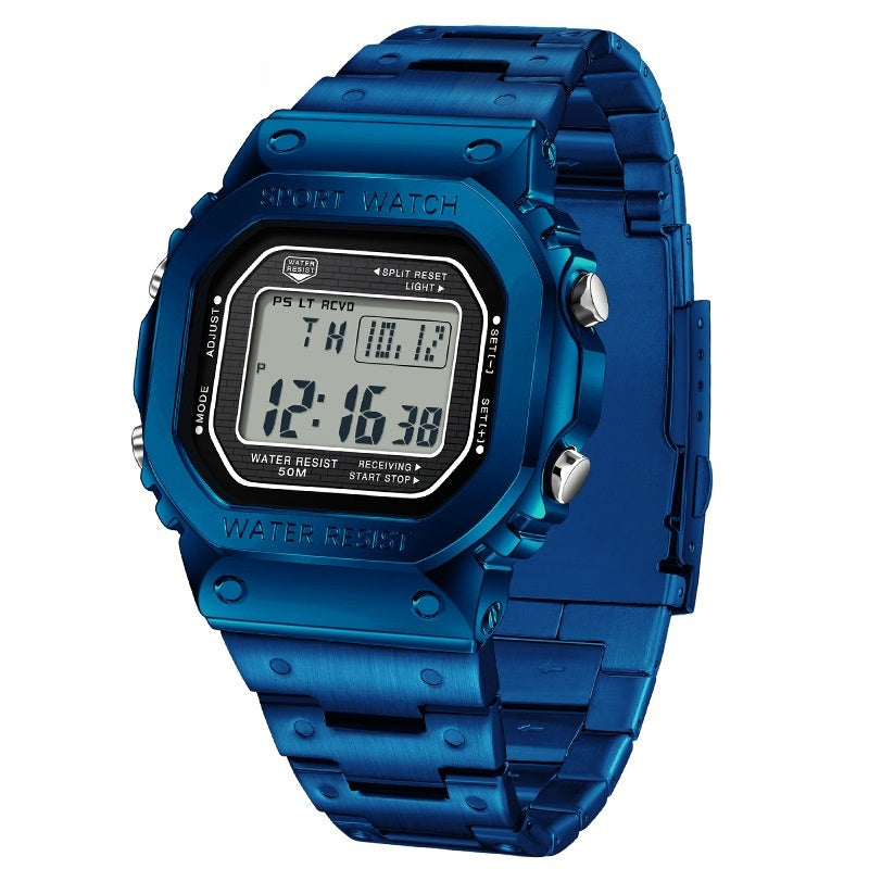 Alarm Clock Watch | Multifunctional Sport Watch - Light Waterproof