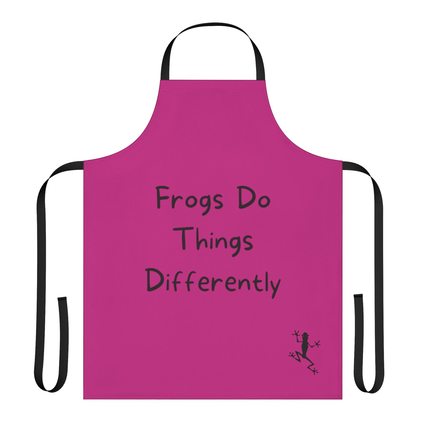 Pink Frog Apron - 5-Color Straps