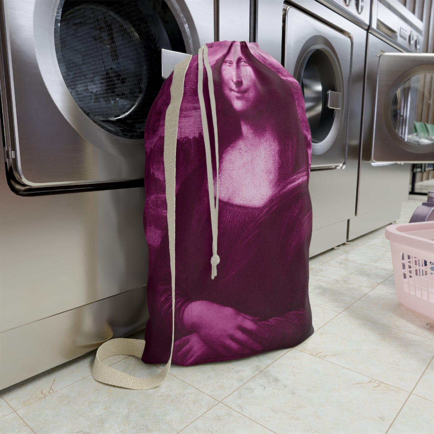 Laundry Bags | Pink Bag - Mona Lisa