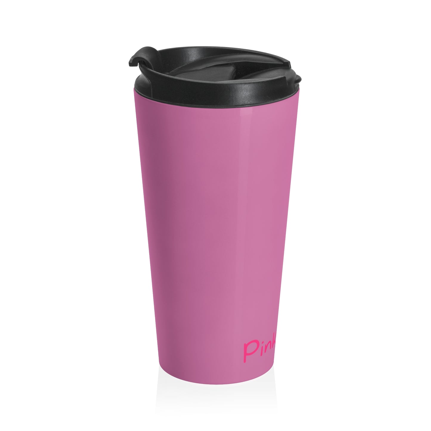 Pink Stainless Steel Travel Mug -