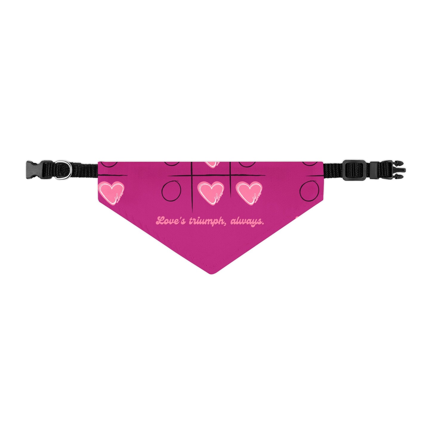 Pet Bandana | Pink Frog - Dog Collar