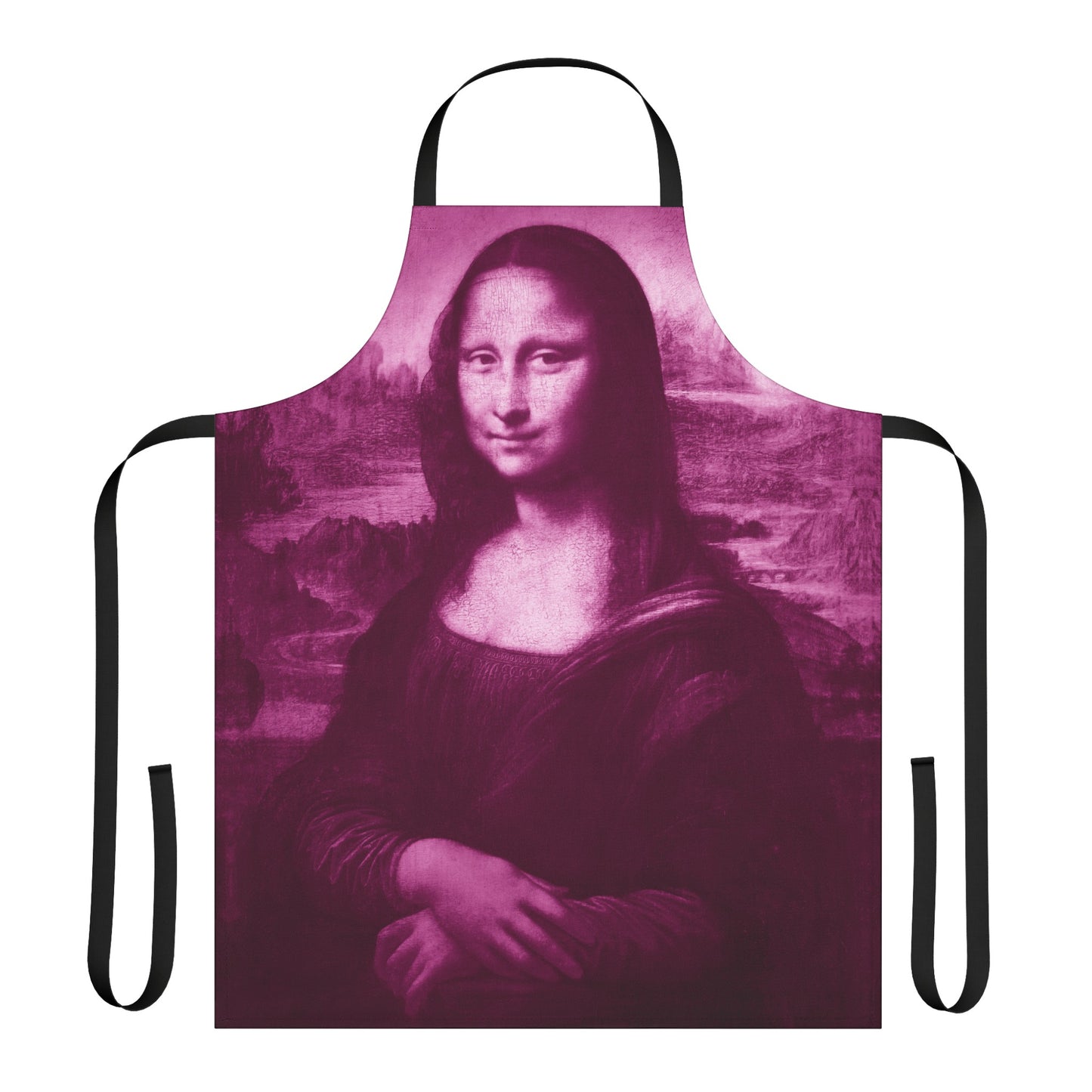 Pink Mona Lisa Apron - 5-Color Straps