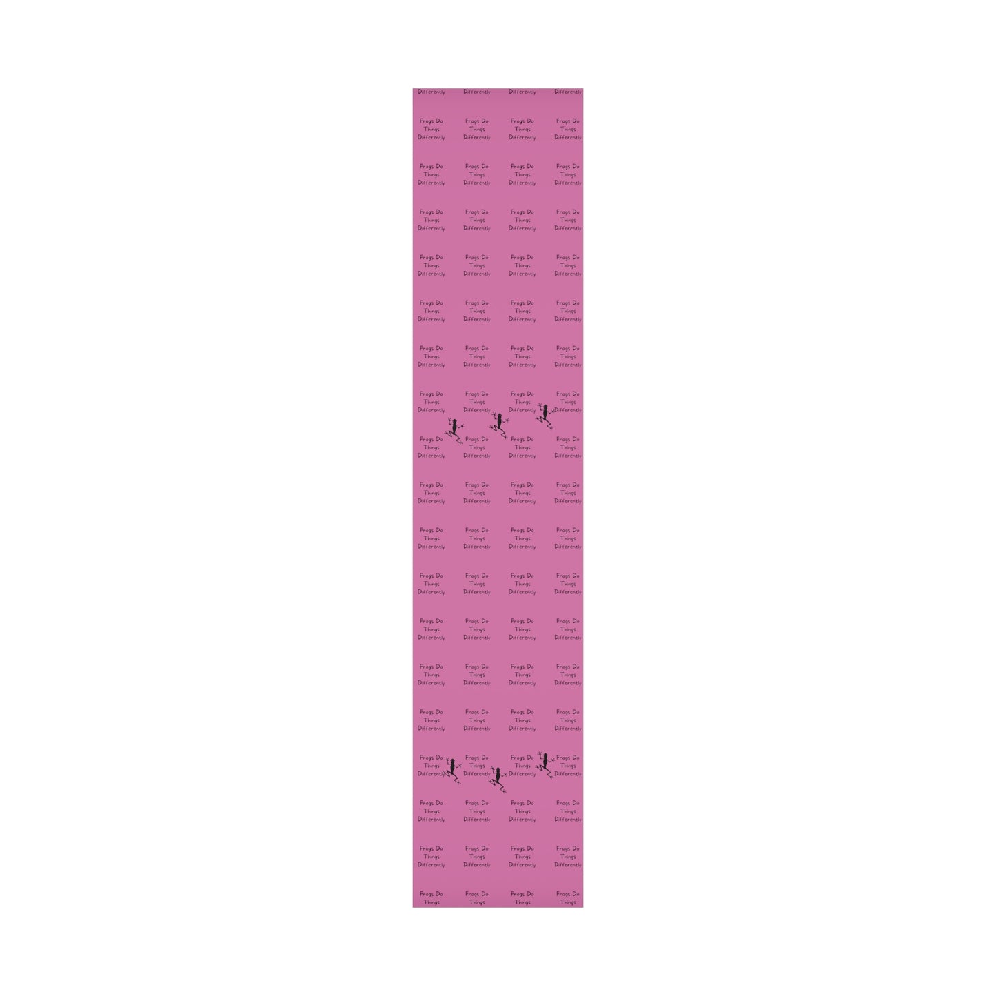 Gift Wrap Papers - Pink Frog