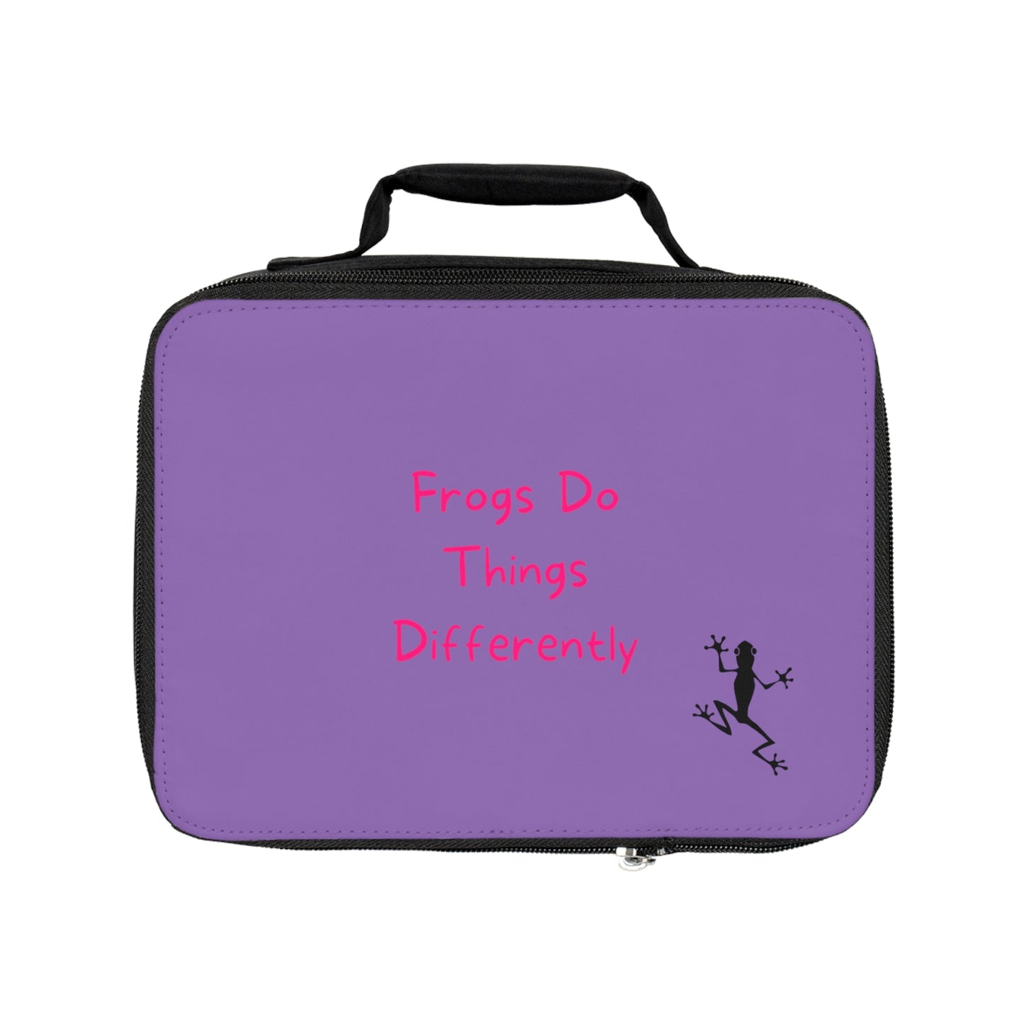 Lunch Bag | Pink Frog