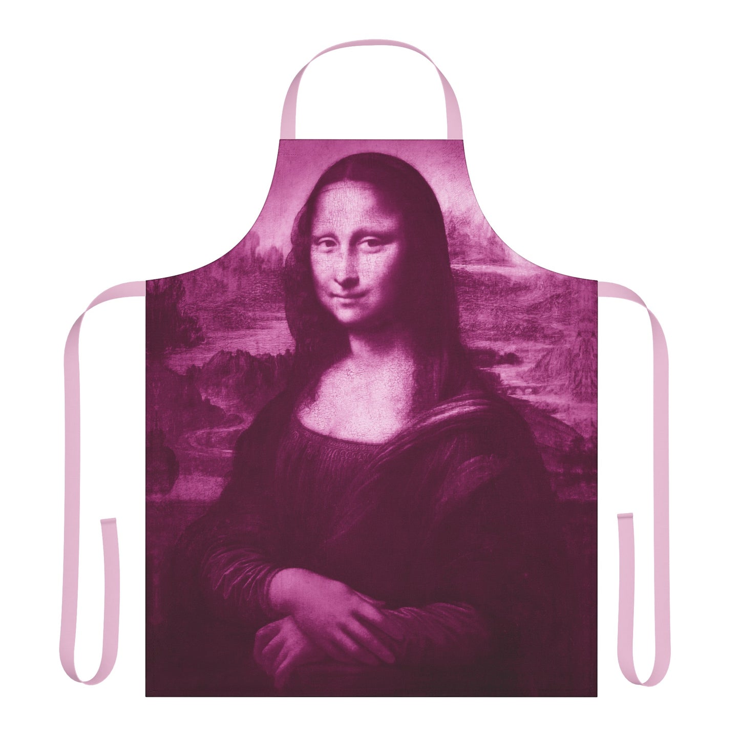 Pink Mona Lisa Apron - 5-Color Straps