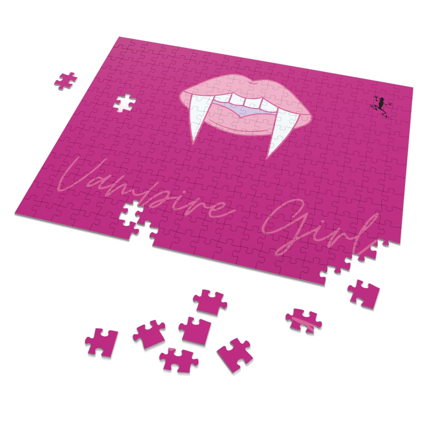 Pink Frog | Vampire Jigsaw Puzzle - (30, 110, 252, 500,1000-Piece)