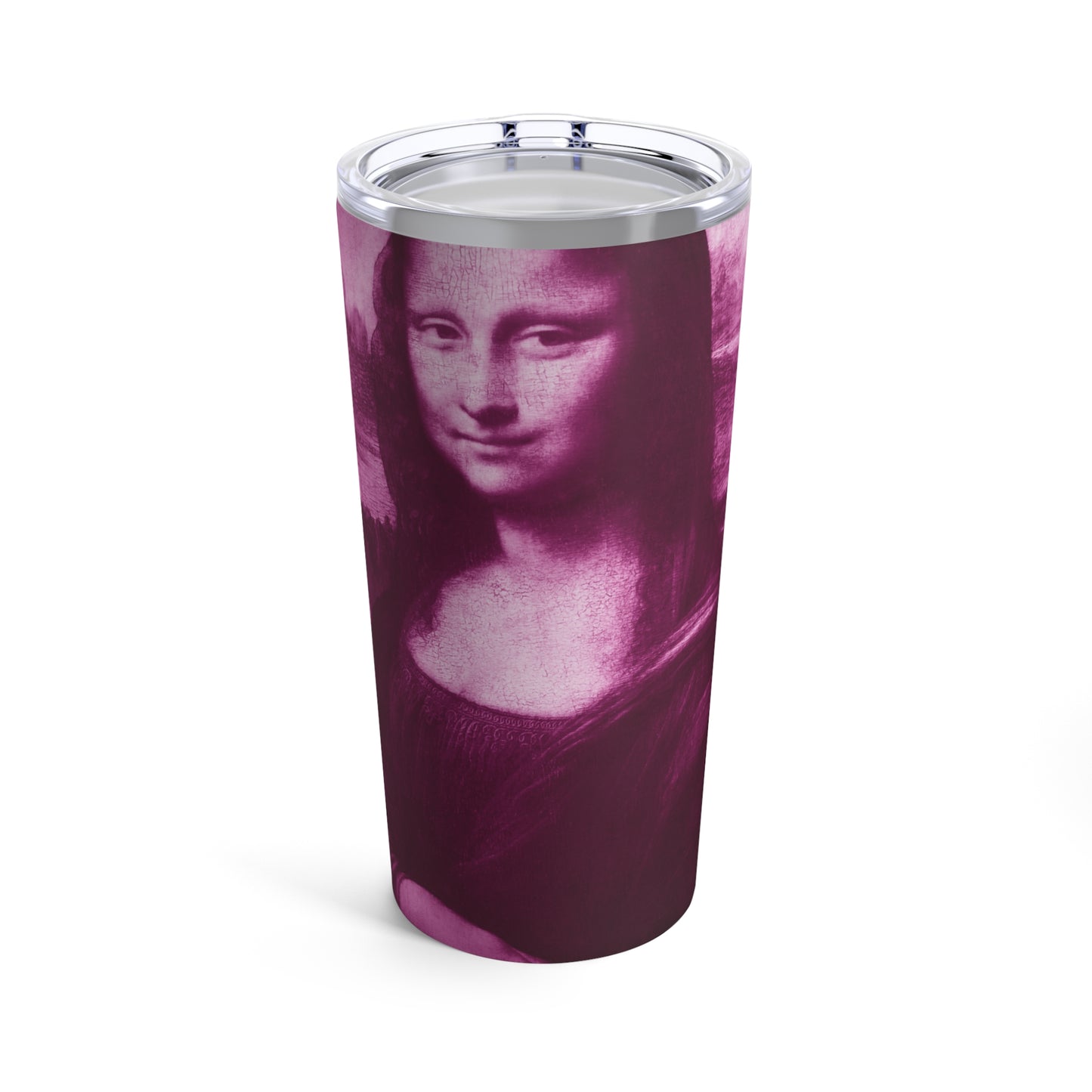 Pink Mona Lisa Tumbler - 20oz Of Joy