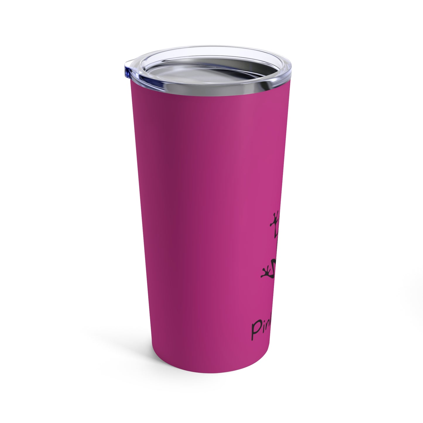 Pink Frog Tumbler - 20oz - Leapfrog Into Joy