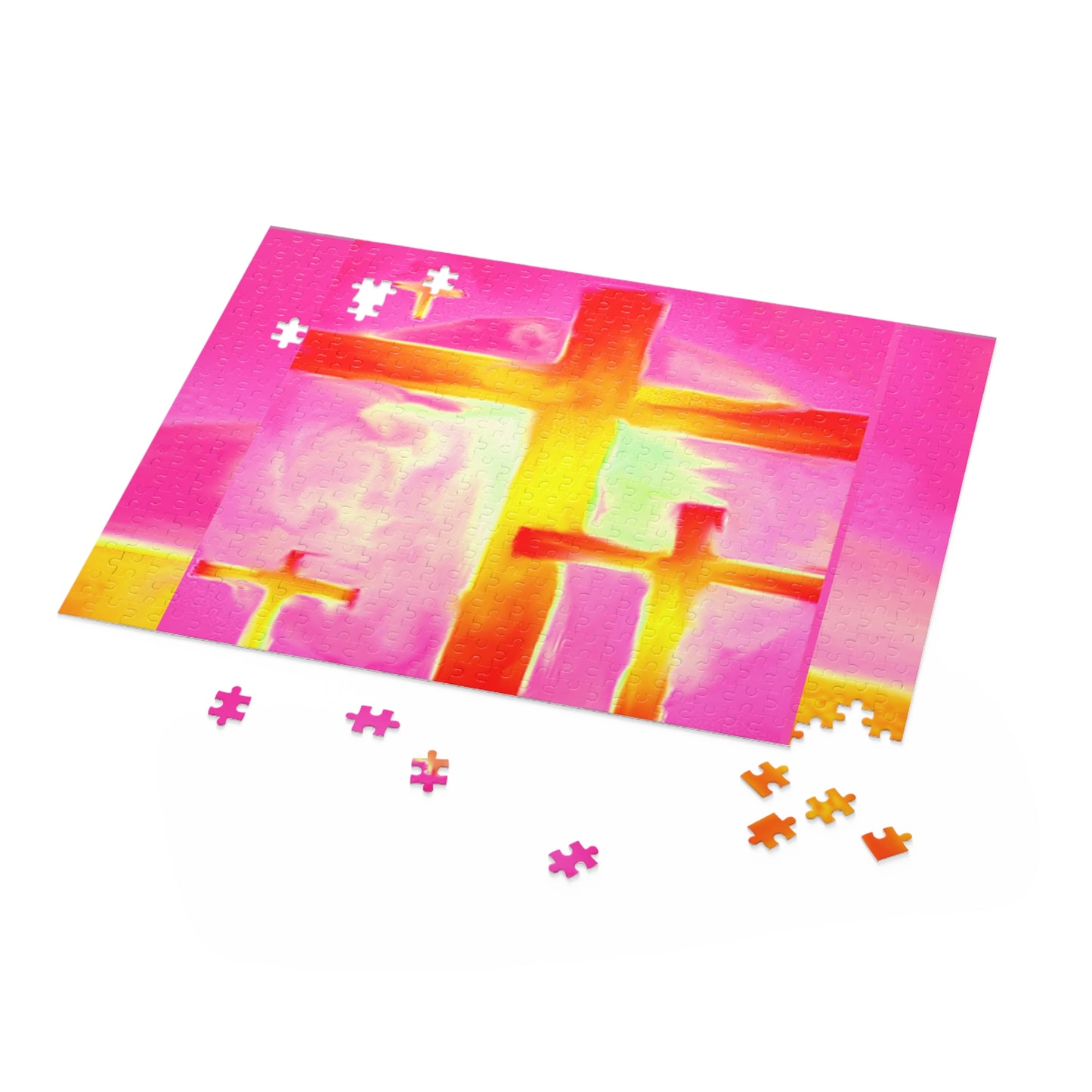 Pink Frog | Puzzle - (120, 252, 500-Piece)