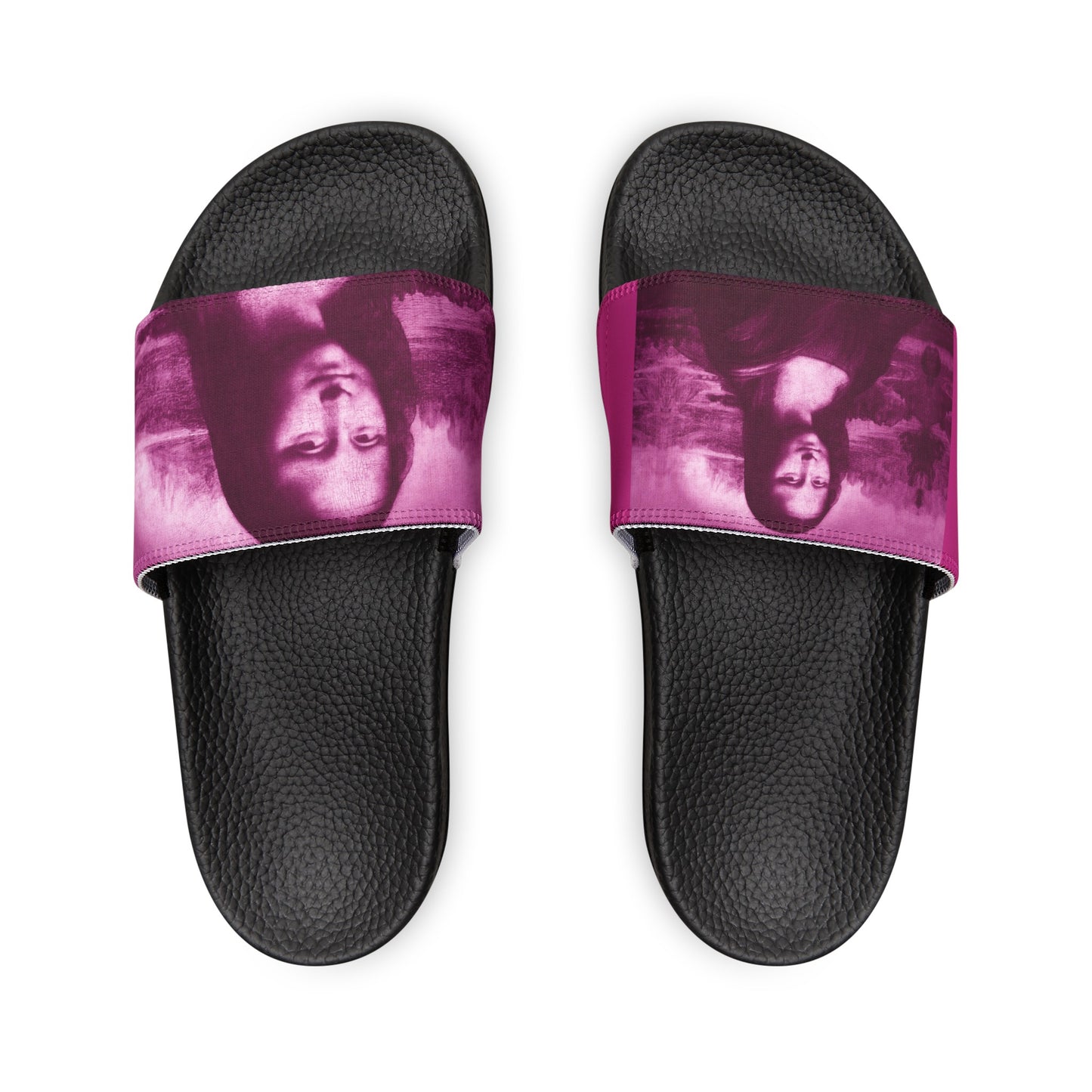 Pink Mona Lisa Women's Slide Sandals - Peace