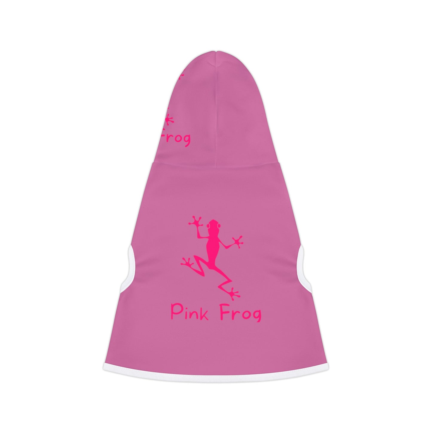 Pet Hoodie | Pink Frog - Cats & Dogs