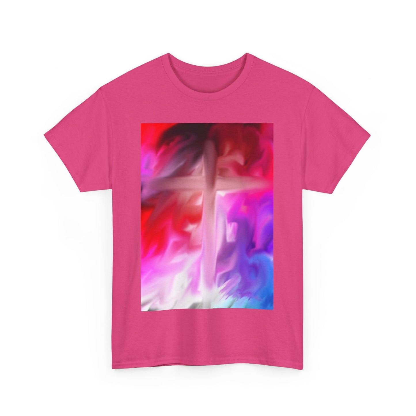 Unisex Heavy Cotton Tee | Summer T-Shirts - Pink Frog