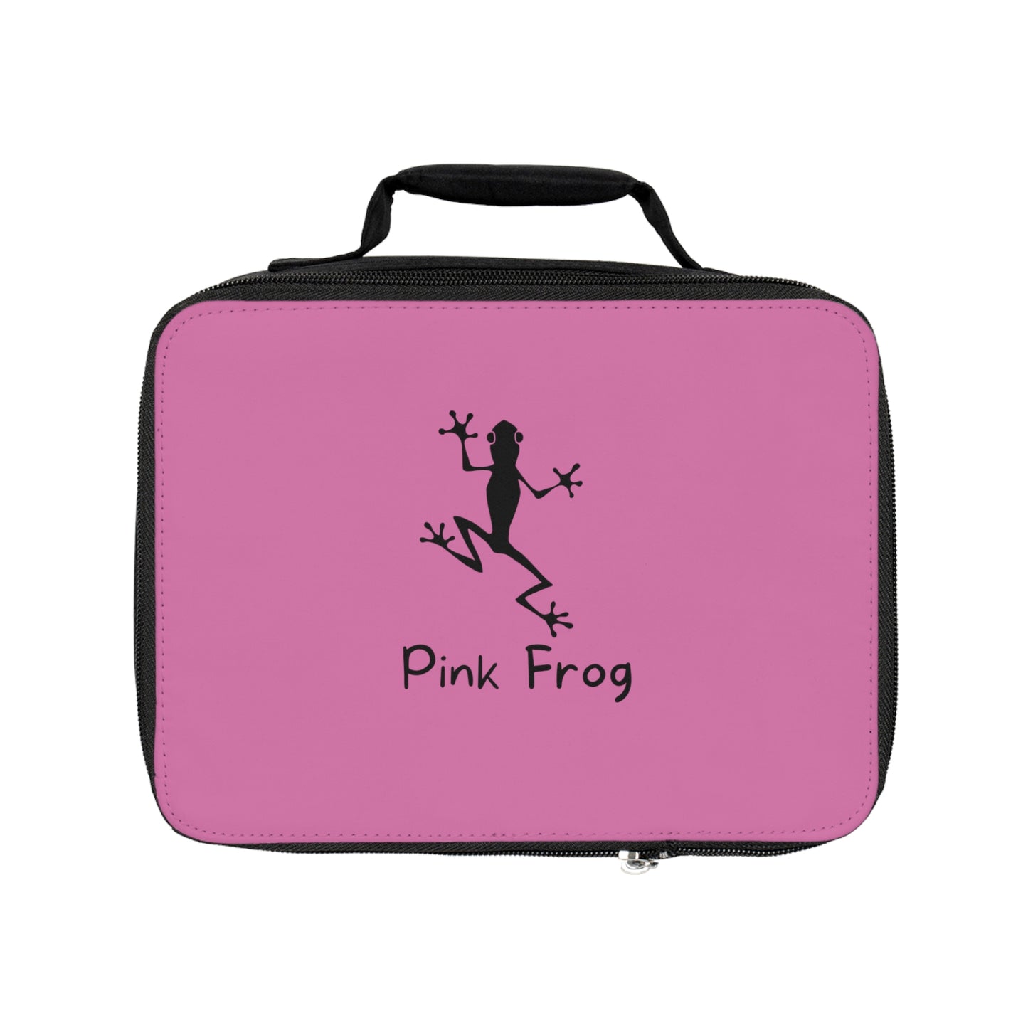 Lunch Bags | Pink Bag - Frog