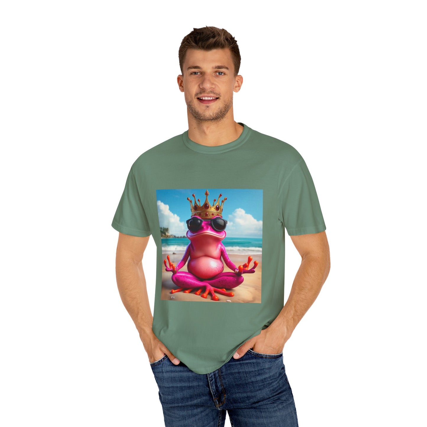 Unisex Garment-Dyed T-shirt | Pink Frog Clothing