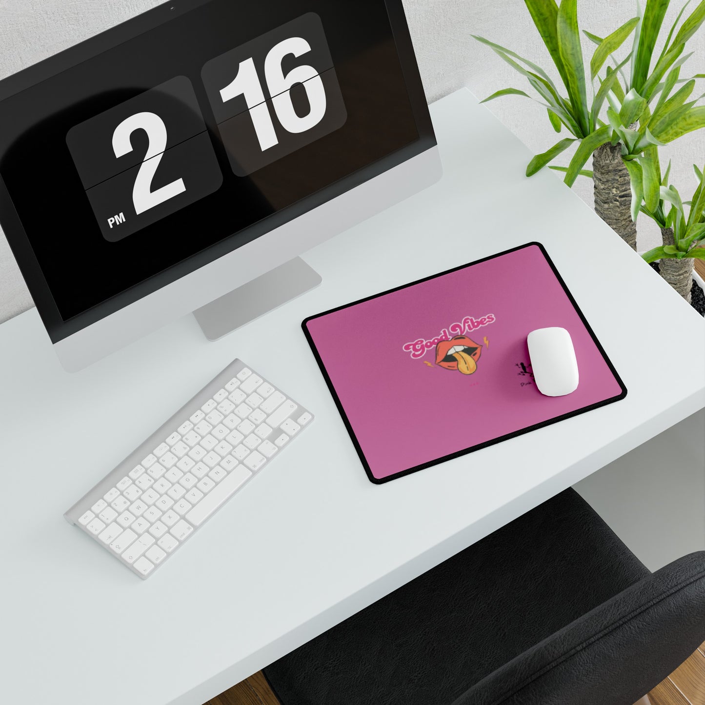 Computer | Desk Mats - Pink Mouse Pad