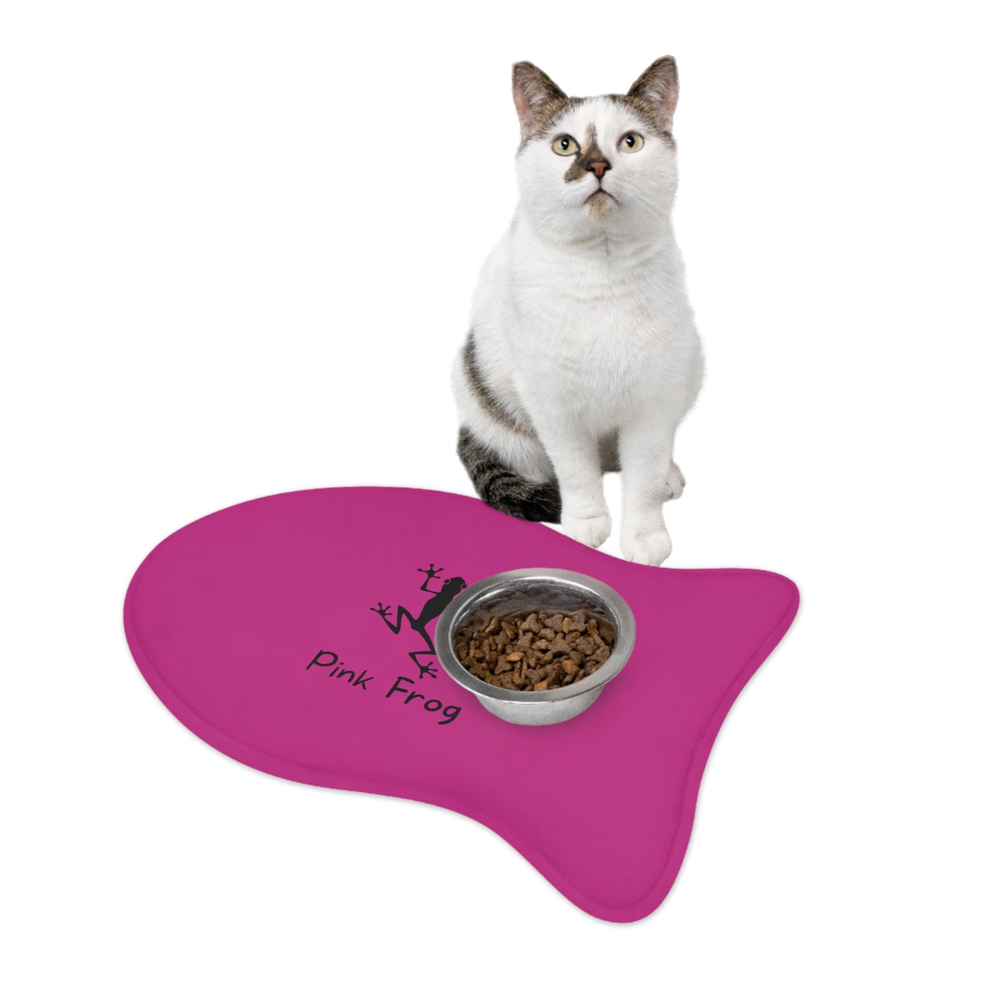 Pink Food Mat For Pets | Cats & Dogs