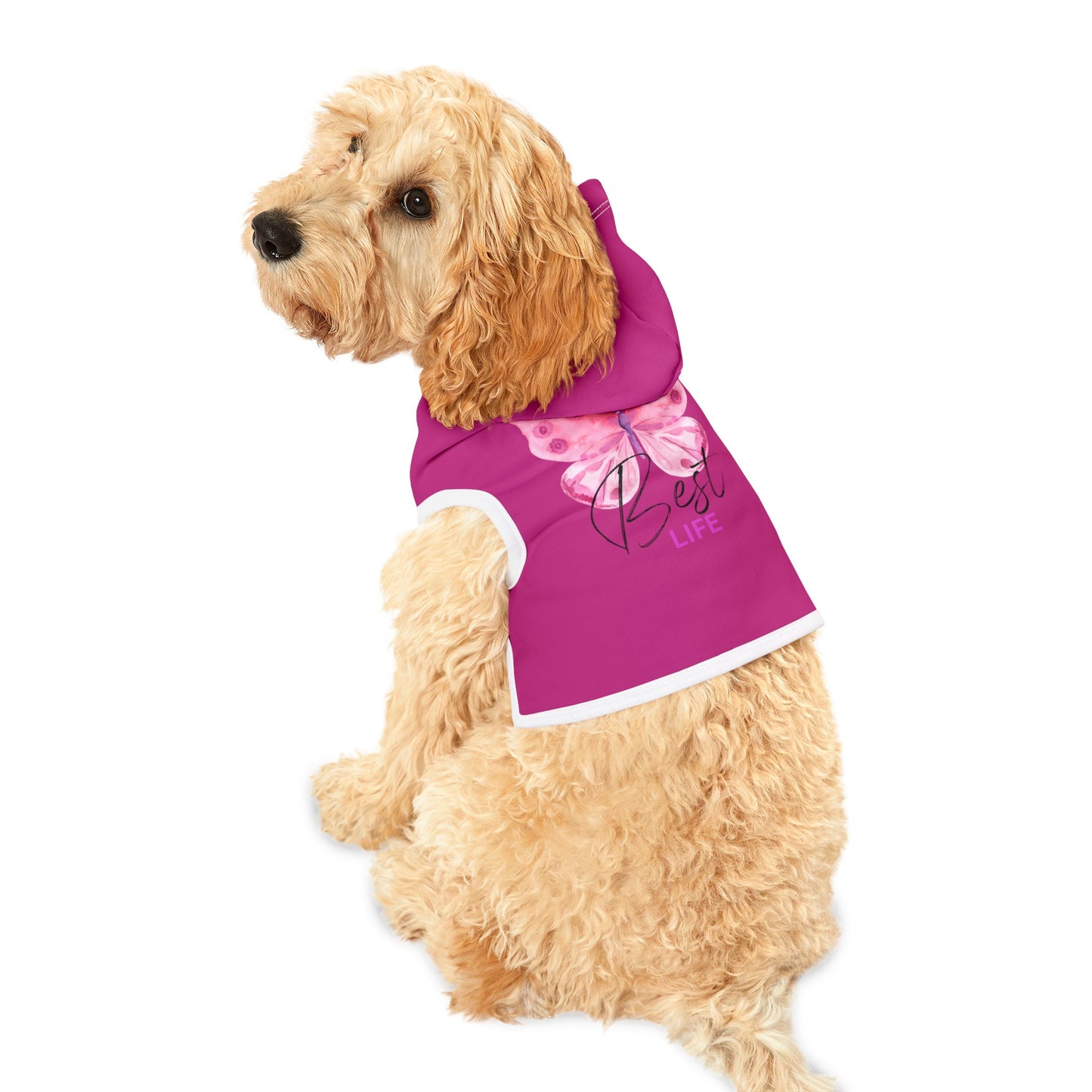 Pink Hoodie For Cats & Dogs - Pet Accessories