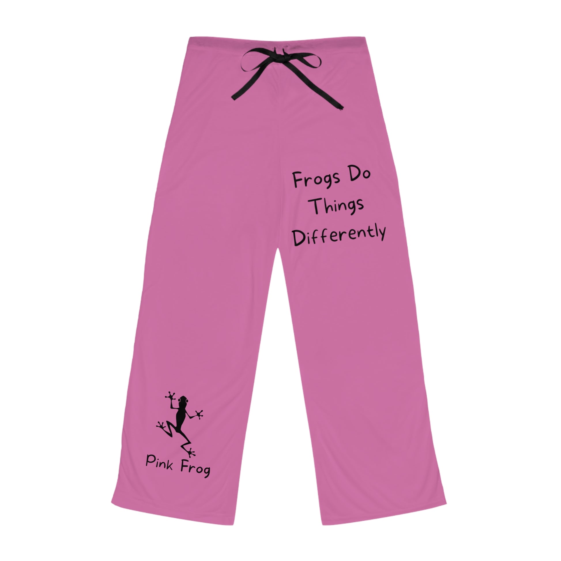 Pink Frog Pajama Pants | Cozy Comfort | Stylish Loungewear