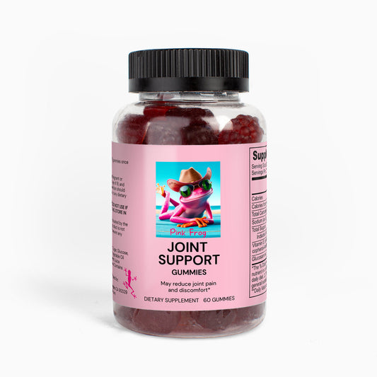 Joint Support Gummies | Healthy Treats For Adults - Pink Frog