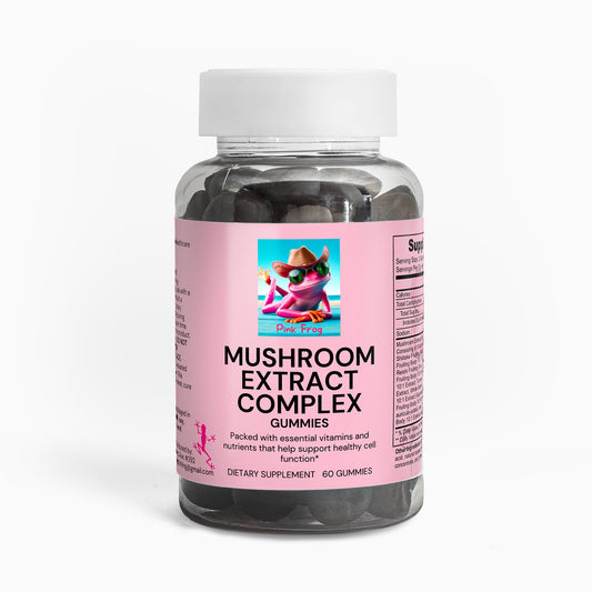 Mushroom Extract Complex | Healthy Treats For Adults - Pink Frog