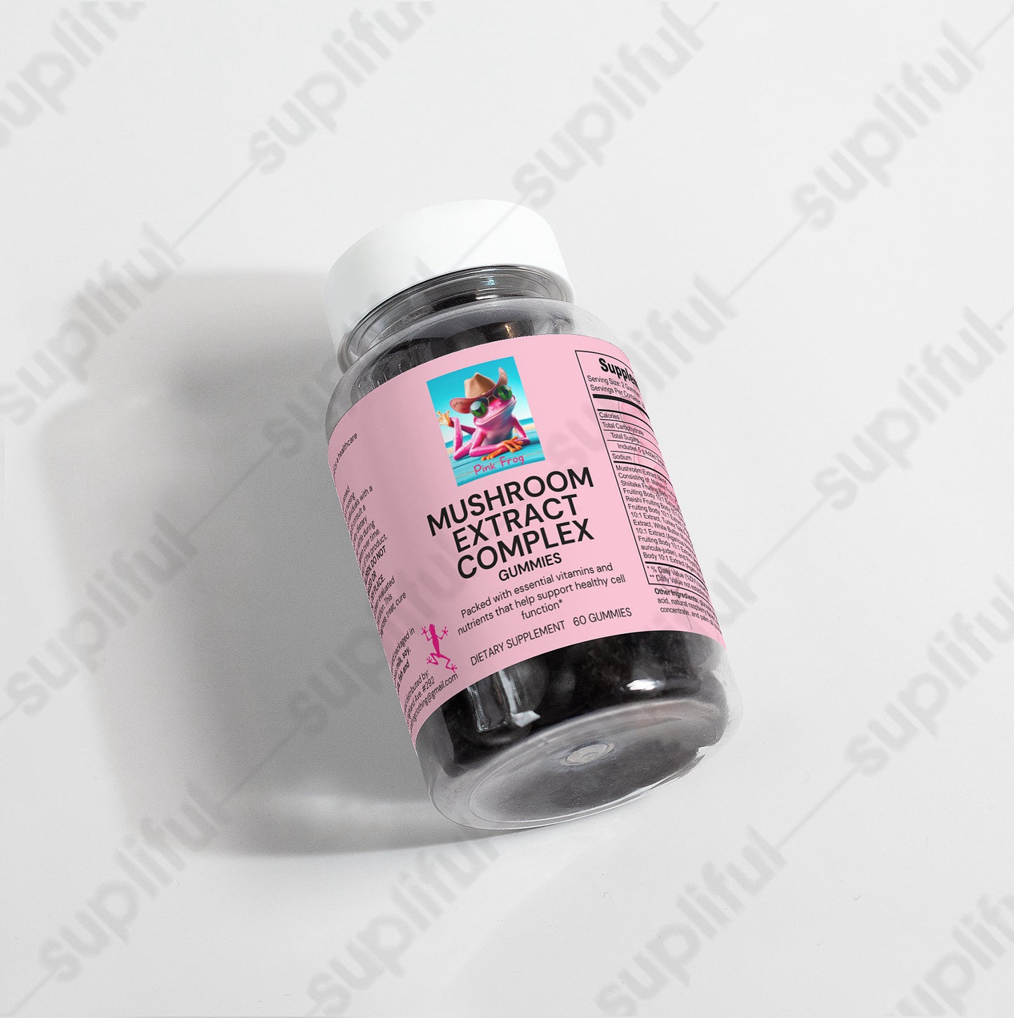 Mushroom Extract Complex | Healthy Treats For Adults - Pink Frog