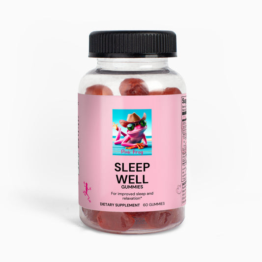 Sleep Well Gummies | Sweet Treats For Adults - Pink Frog