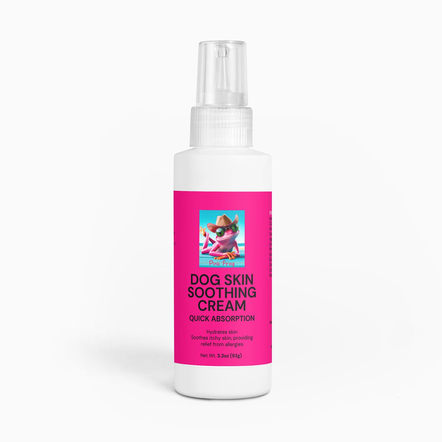 Dog Skin Soothing Cream | Pink Frog