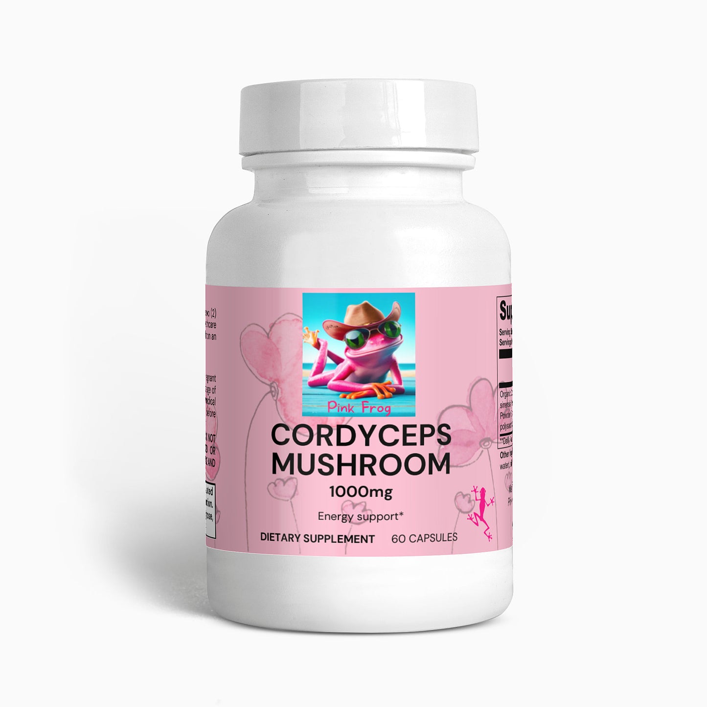 Cordyceps Mushroom | Pink Frog