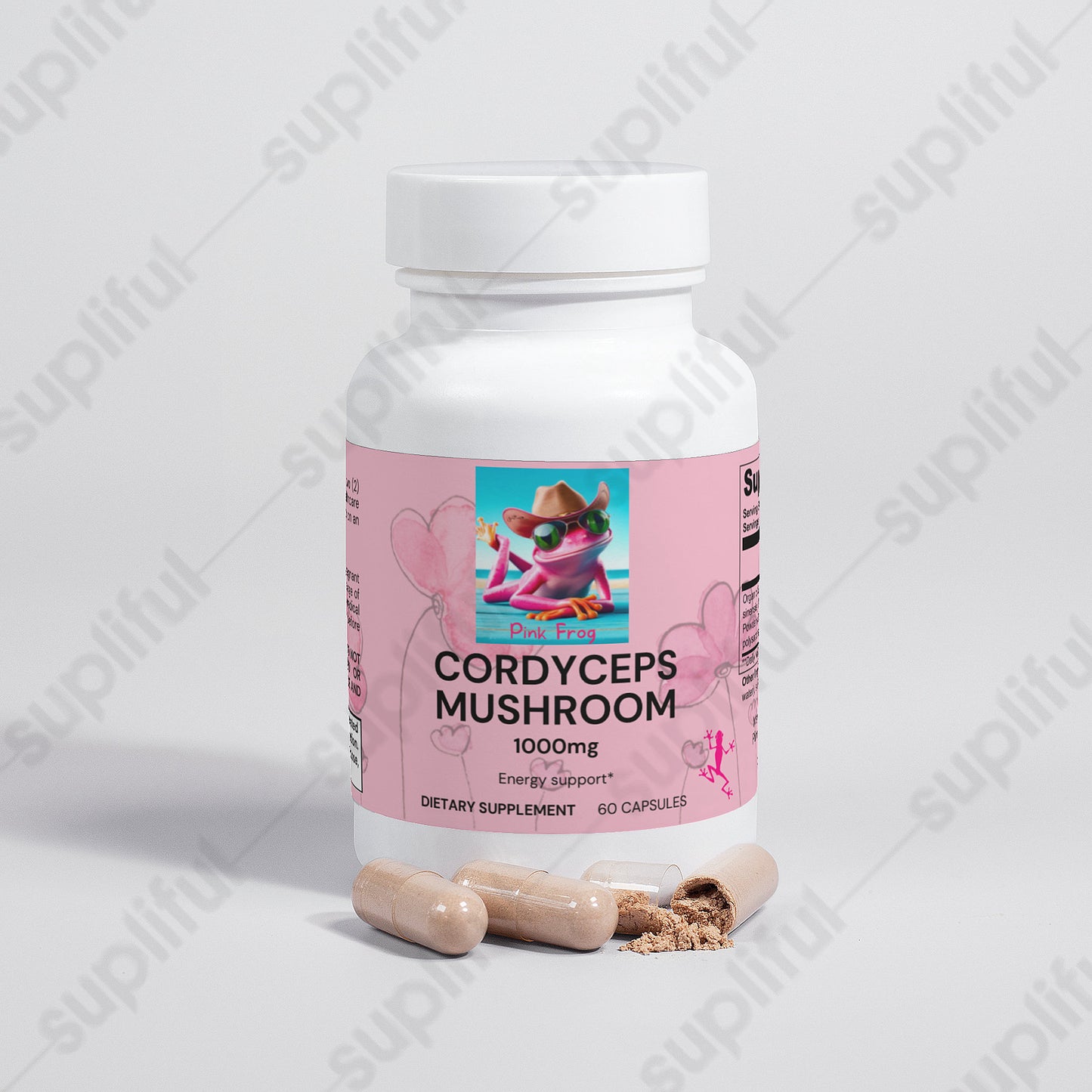 Cordyceps Mushroom | Pink Frog