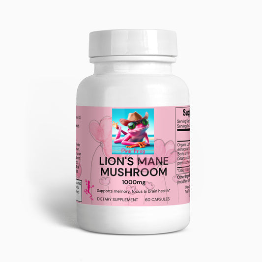 Lion's Mane Mushroom | Pink Frog