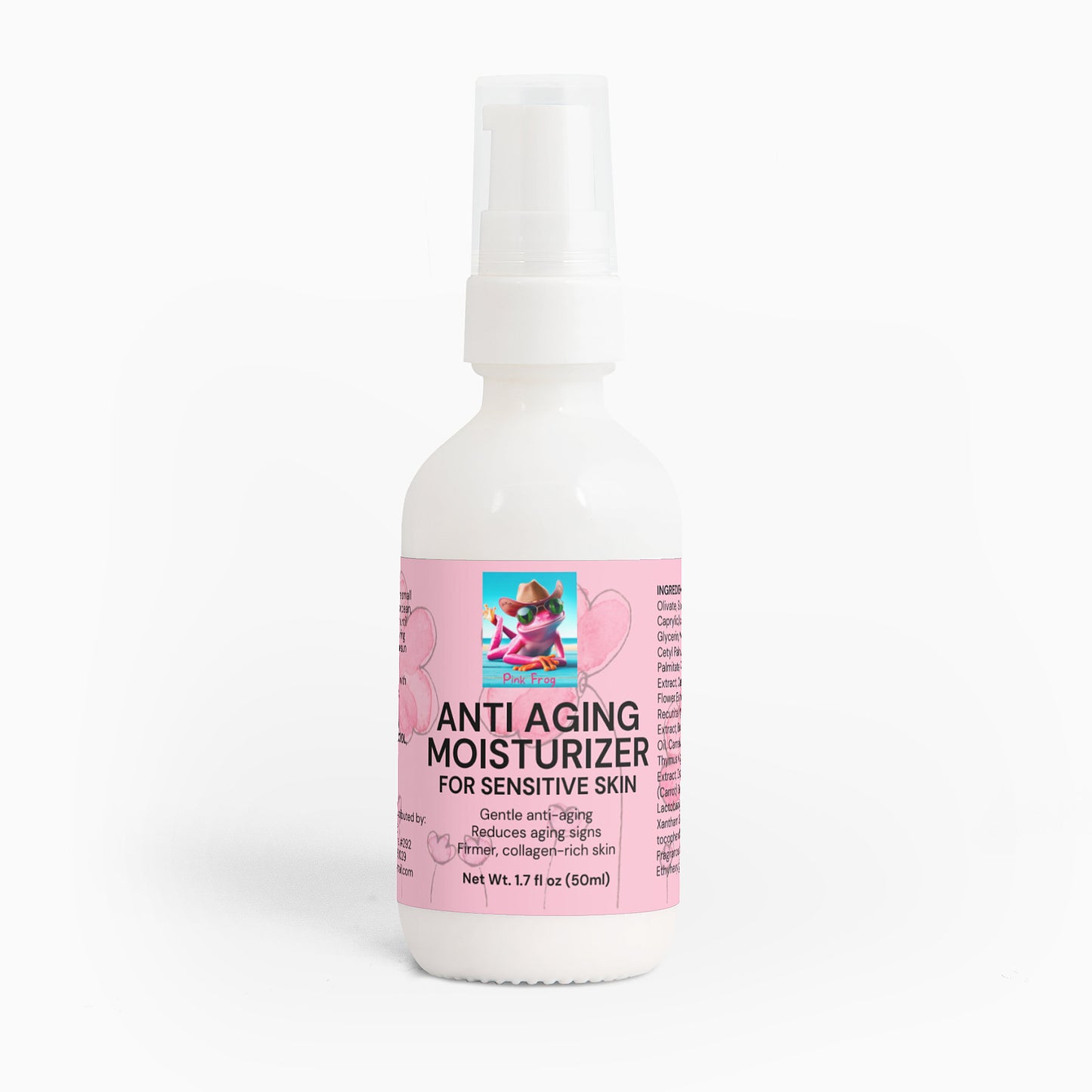 Anti Aging Moisturizer for Sensitive Skin | Skincare - Pink Frog