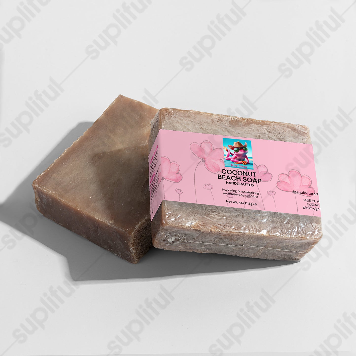 Coconut Beach Soap | Skincare - Pink Frog