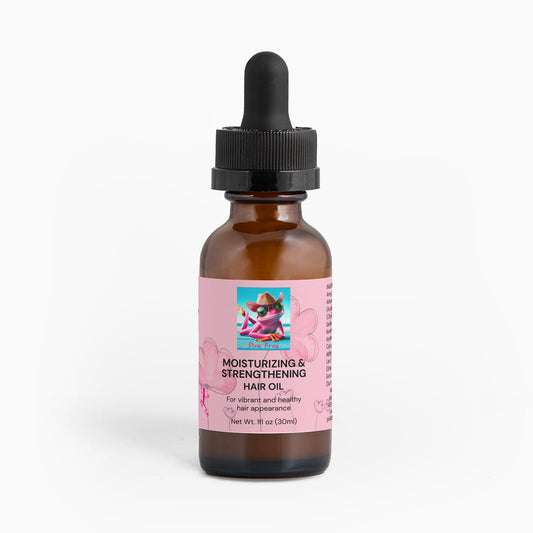 Moisturizing and Strengthening Hair Oil | Skincare - Pink Frog