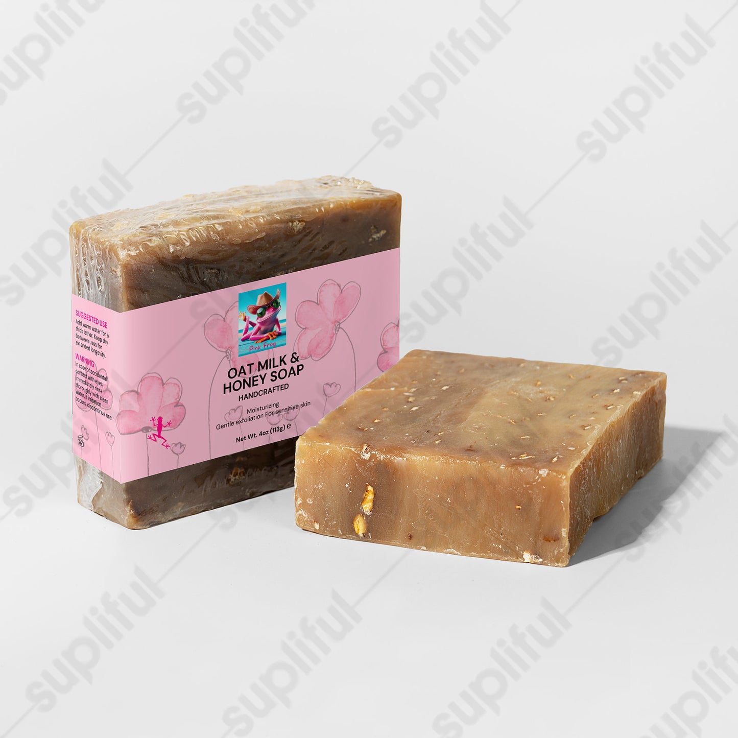 Oat Milk Honey Soap | Skincare - Pink Frog