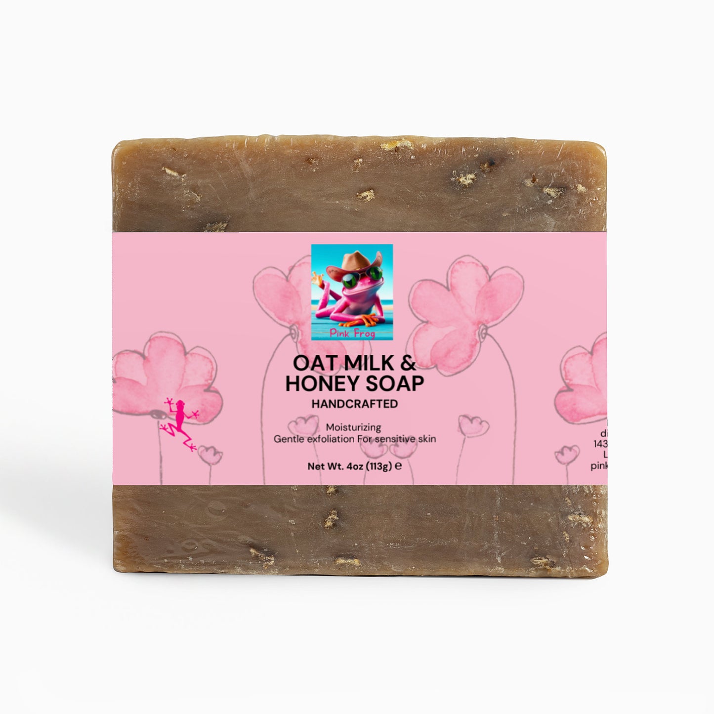 Oat Milk Honey Soap | Skincare - Pink Frog