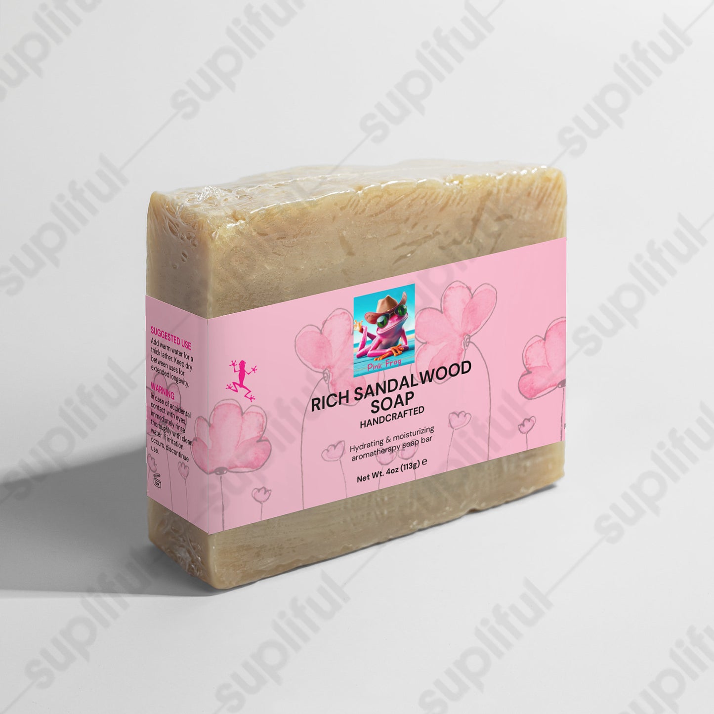 Rich Sandalwood Soap | Skincare - Pink Frog