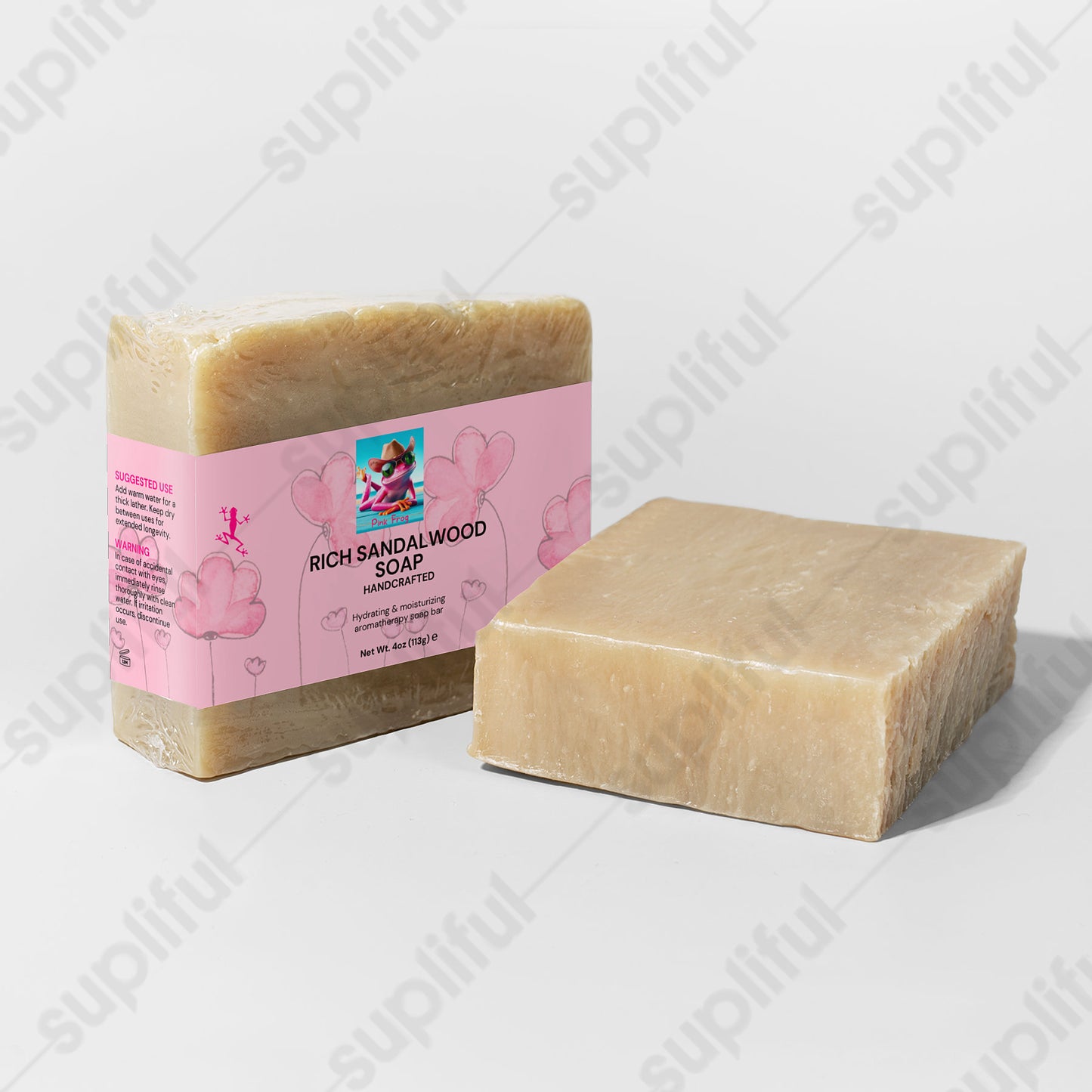 Rich Sandalwood Soap | Skincare - Pink Frog