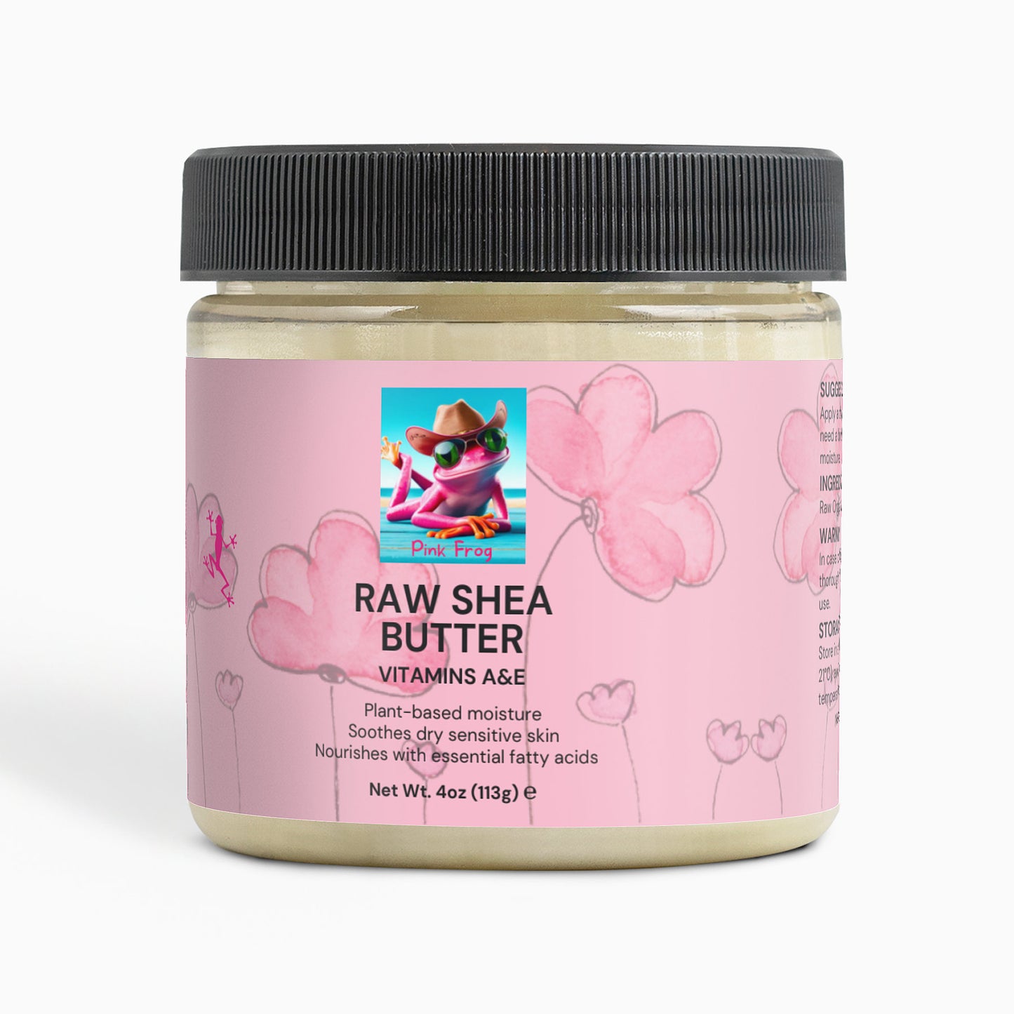 Raw Shea Butter | Skincare - Pink Frog