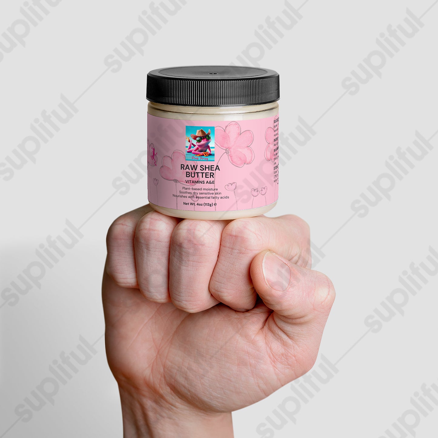 Raw Shea Butter | Skincare - Pink Frog